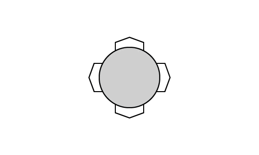 Table avec dessus de céramique - TBRCT-0080