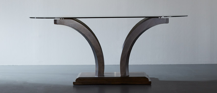 Clear Glass Table - TBRGL-0290