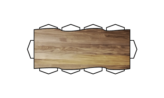 Table Urbaine Live Edge - TWULE-0890