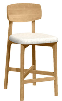 Red Oak Stool BSFR-1910