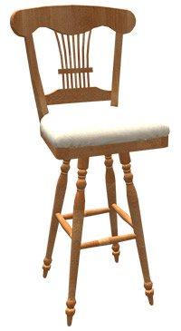 Swivel stool BSRB-0510
