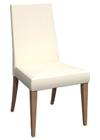 Chaise en noyer CW-1192