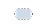 .:: Clear Glass Table TBRGL-0440 ::.