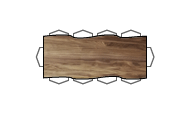 Urban Live Edge Table TWULE-0890